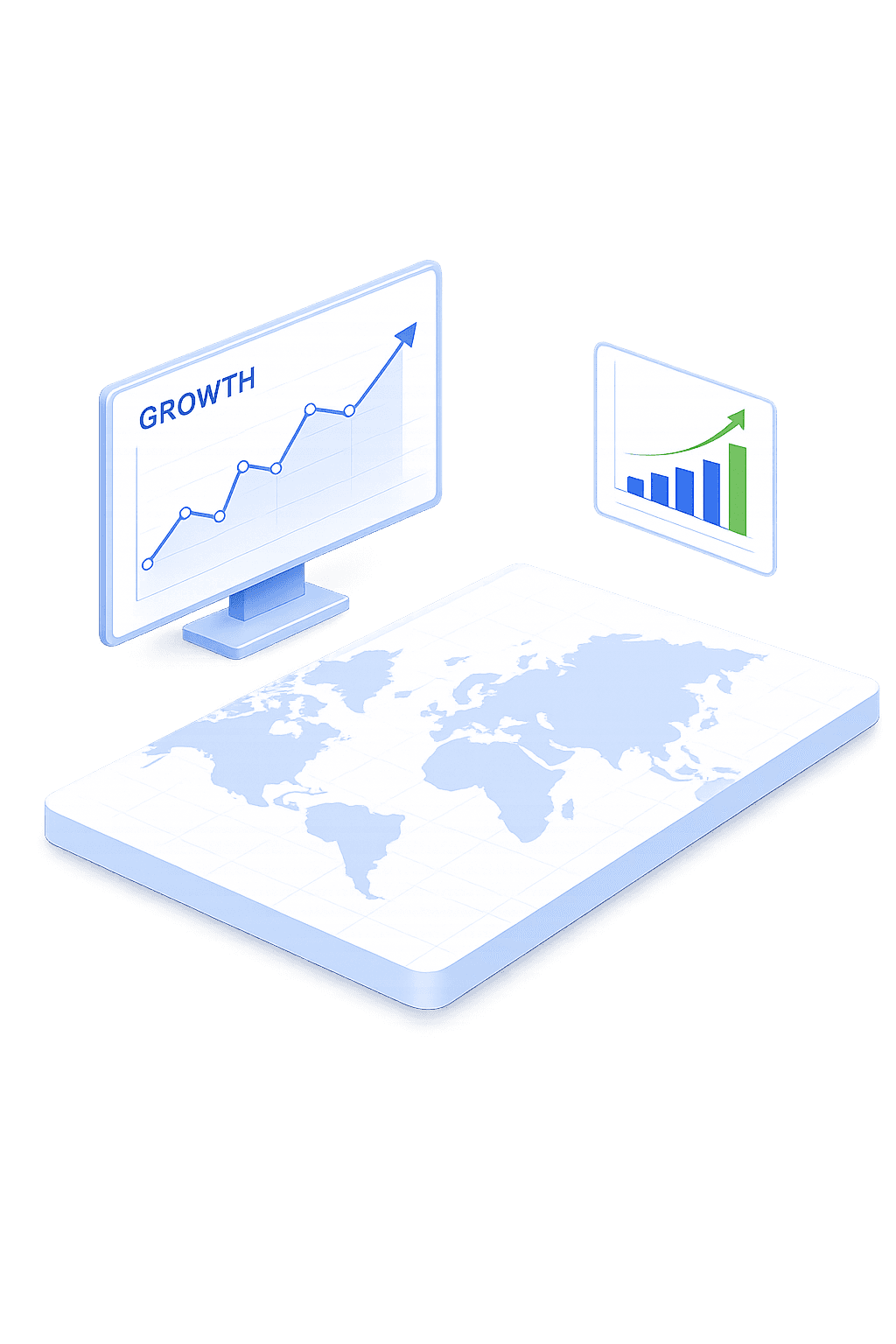 Data analysis network illustration watermark