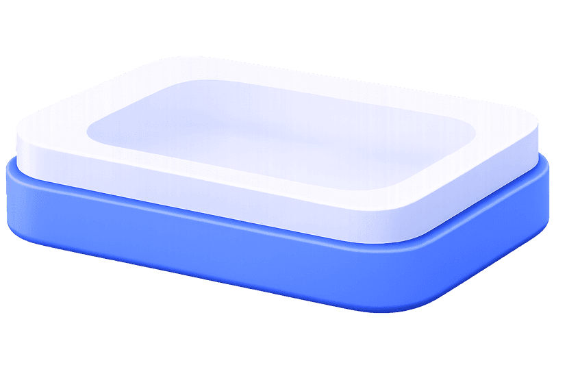 Phone stand plinth illustration