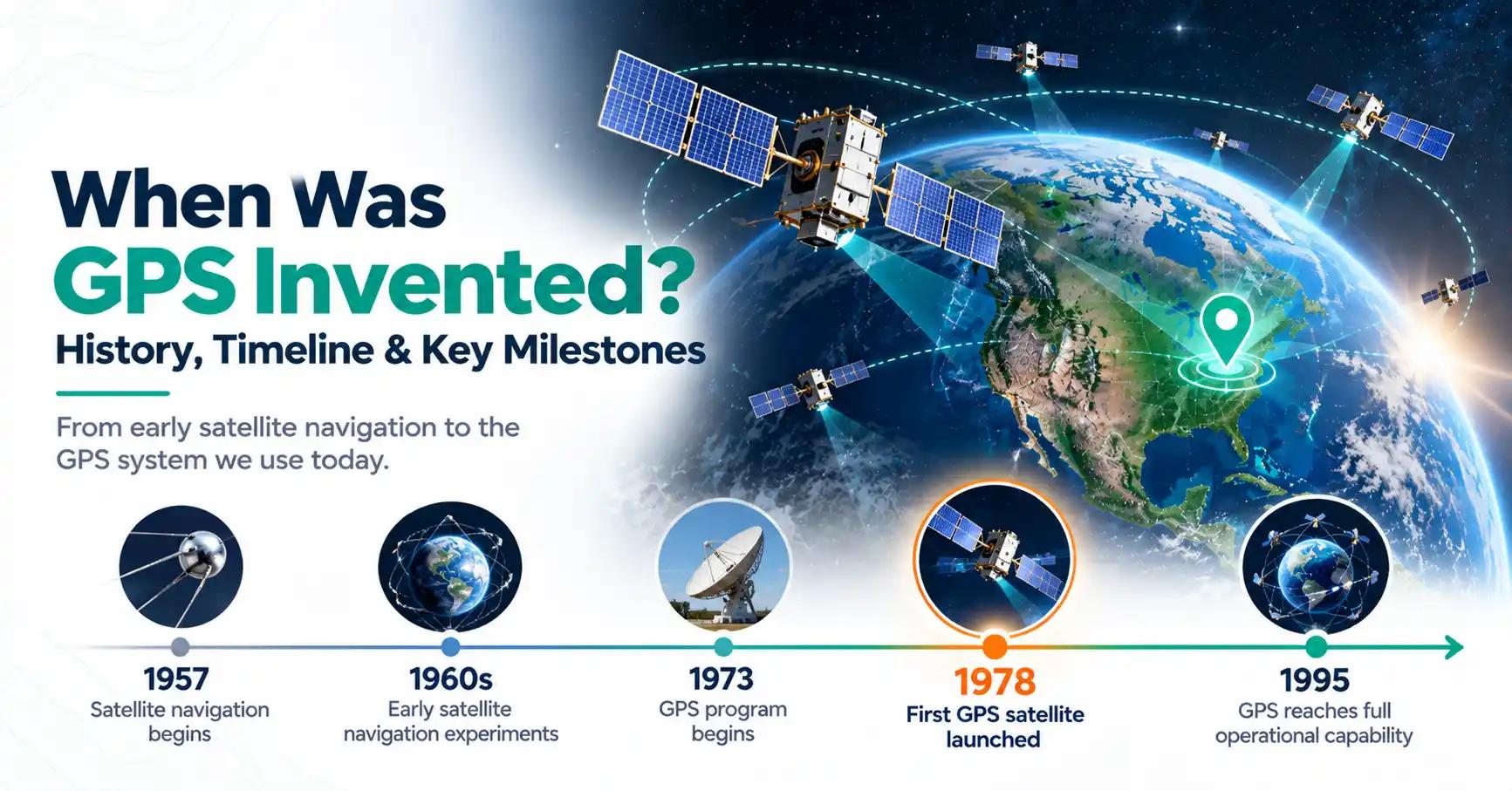 When Was GPS Invented? History, Timeline & Key Milestones