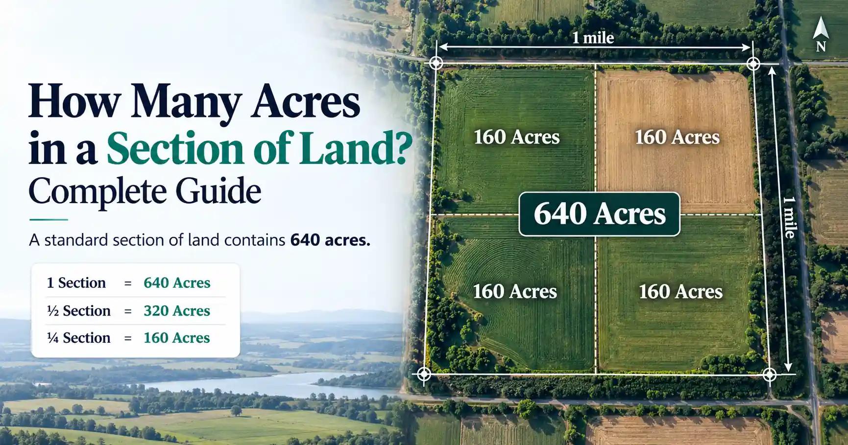 How Many Acres in a Section of Land? Complete Guide