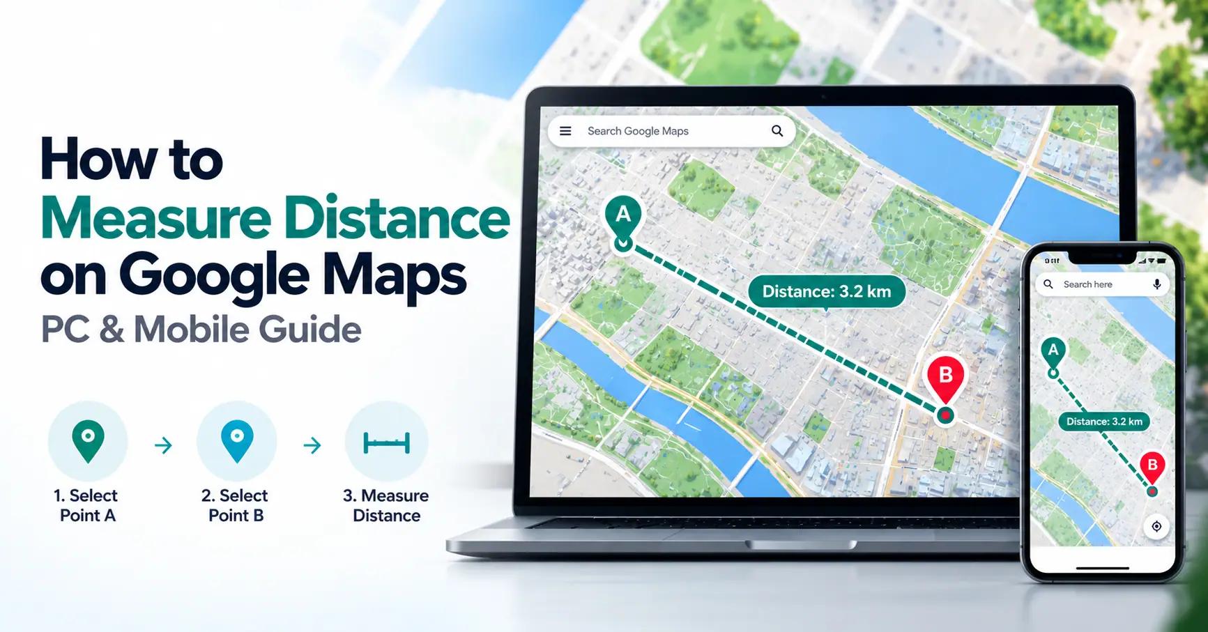 How to Measure Distance on Google Maps: PC & Mobile Guide